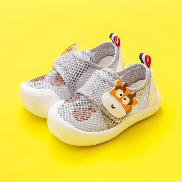 Chaussures gaies Mario pour enfants, sandales souples pour bébés, garçons et filles - Image 2