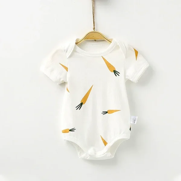 Barboteuse d'été pour bébés garçons et filles, combinaison de batterie, maille respirante, manches courtes, vêtements pour nouveau-né