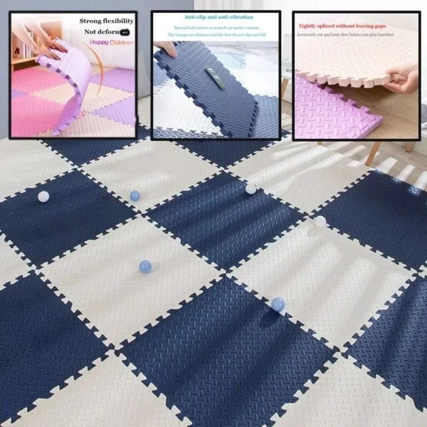 8-16pcs Baby Puzzle Floor Kids Carpet Bebe Mattress EVA Foam Baby Blanket Educational Toys Play Mat for Children 30x1cm - Image 4