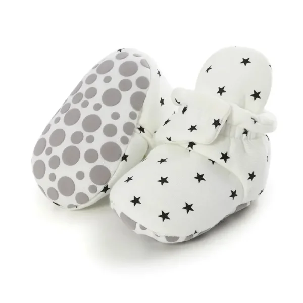Nouveau nouveau-né bébé chaussettes chaussures garçon fille enfant en bas âge premiers marcheurs chaussons coton doux anti-dérapant chaud infantile berceau chaussures - Image 6